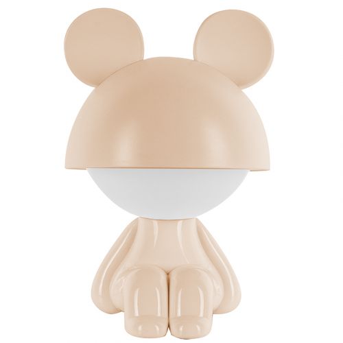 Светильник-ночник LED с аккумулятором Cute Mouse, персиковый  мініатюра фото 1