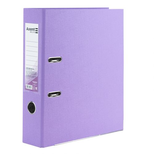 Регистратор одностор.  PP 7,5 cм, собр, Pastelini, сиреневая  мініатюра фото 1