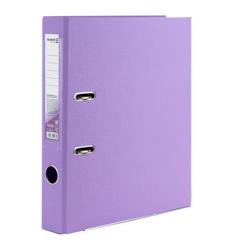 Регистратор двустор.  PP 5 cм, собр, Pastelini, сиреневая  мініатюра фото 1