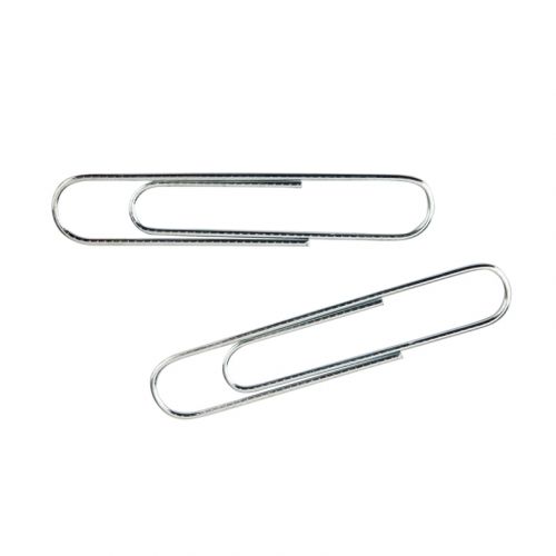 Скріпки оцинковані, 78 мм, 50 шт.  (полібег)  мініатюра фото 1