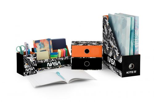 Органайзер настольный, 4 предмета, картон, NASA  мініатюра фото 1