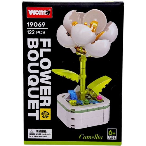 WOMA конструктор серії Квіти (КАМЕЛІЯ)  мініатюра фото 1