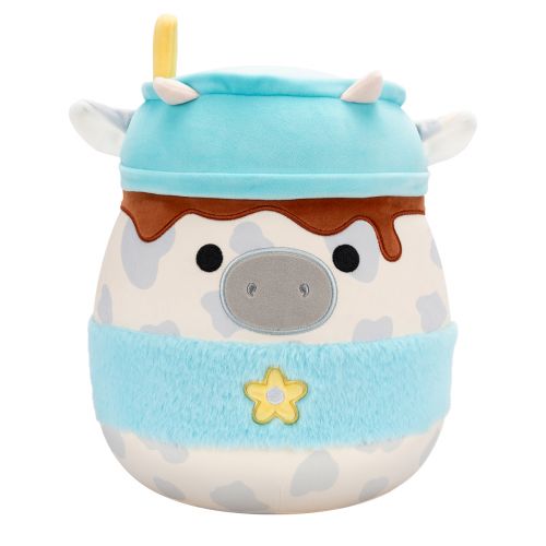 М'яка іграшка Squishmallows – Сіра корівка (30 cm)  мініатюра фото 1