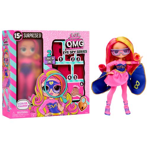 Ігровий набір з лялькою L. O. L.  Surprise! серії O. M. G.  Eye Spy – Супергеройка  мініатюра фото 1