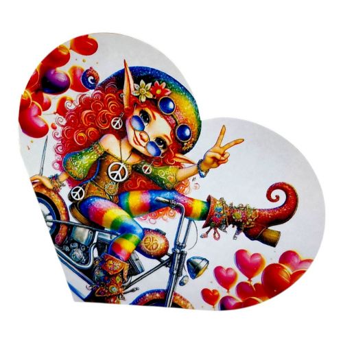 Листівка вітальна "Валентинка" 15,1х8,2 см  мініатюра фото 1