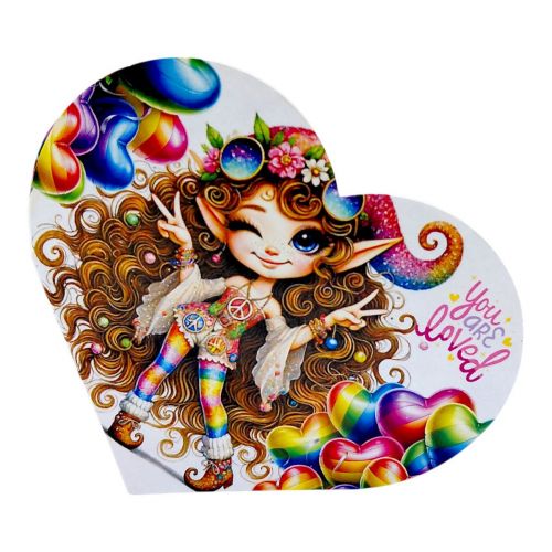 Листівка вітальна "Валентинка" 15,1х8,2 см  мініатюра фото 1