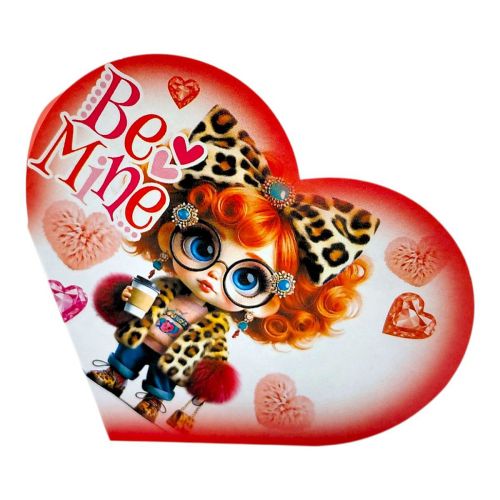 Листівка вітальна "Валентинка" 15,1х8,2 см  мініатюра фото 1