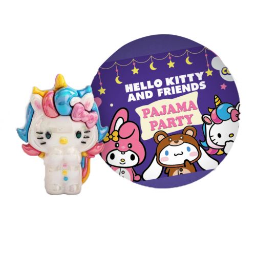 Фігурка-сюрприз в кулі COOL THINGS "Hello Kitty" - ПІЖАМНА ВЕЧІРКА (мікс)  мініатюра фото 1