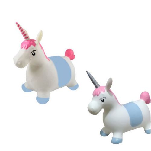 Уценка.  Стрибун гумовий "Єдиноріг", мікс видів Порез возле клапана  мініатюра фото 1