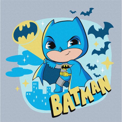 Картина по номерам "Герой тьмы" 25х25 см  мініатюра фото 1