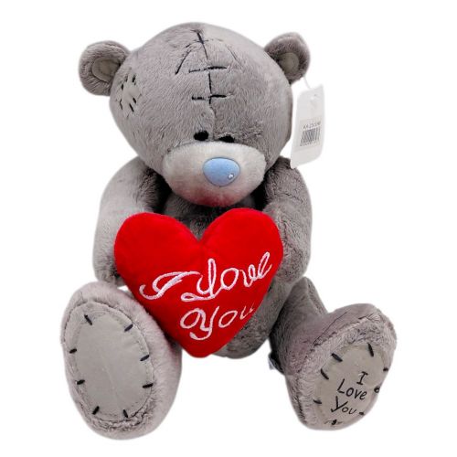 Мʼякі іграшки "Ведмедик із серцем" 20 см  мініатюра фото 1