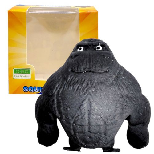 Іграшка антистрес "Кінг-Конг" 9,5 см (ЧОРНИЙ)  мініатюра фото 1