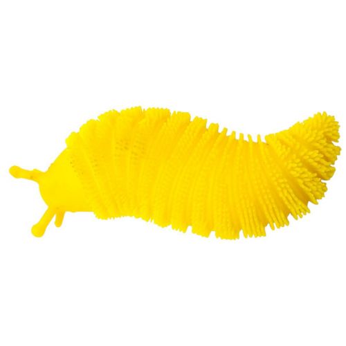 Световой силиконовый ежик Улитка 14 см (ЖЕЛТЫЙ)  мініатюра фото 1
