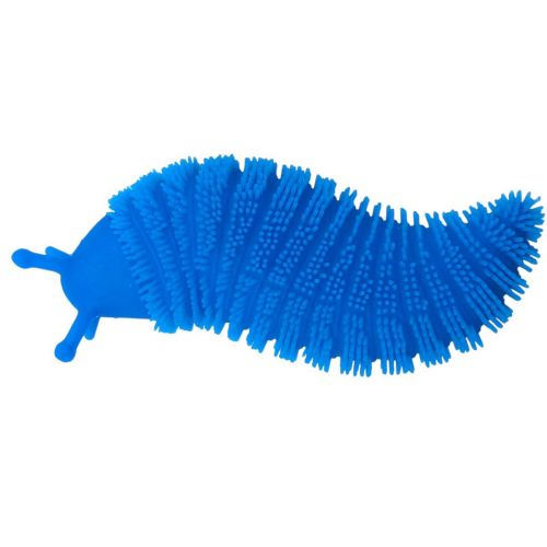 Световой силиконовый ежик Улитка 14 см (ГОЛУБОЙ)  мініатюра фото 1