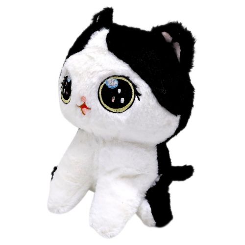 МʼЯКА ІГРАШКА "КІТ МІЛАШ" 20 СМ (ЧОРНИЙ)  мініатюра фото 1