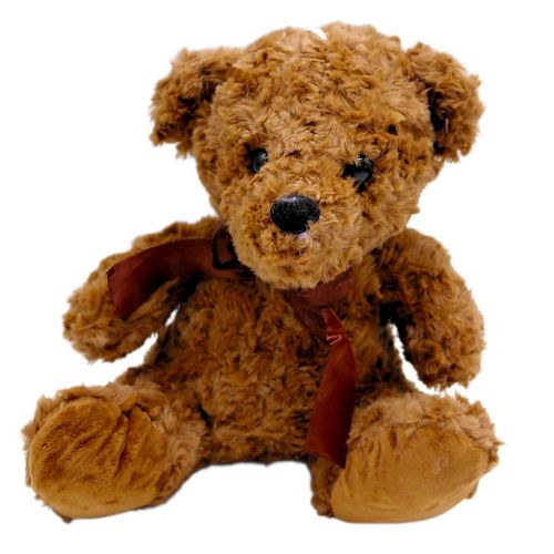 МʼЯКА ІГРАШКА "КОЛЬОРОВИЙ ВЕДМЕДИК" 20 СМ (КОРИЧНЕВИЙ)  мініатюра фото 1