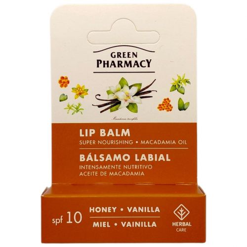 Бальзам для губ "Green Pharmacy" 3,6г суперживлення, мед і ваніль  мініатюра фото 1