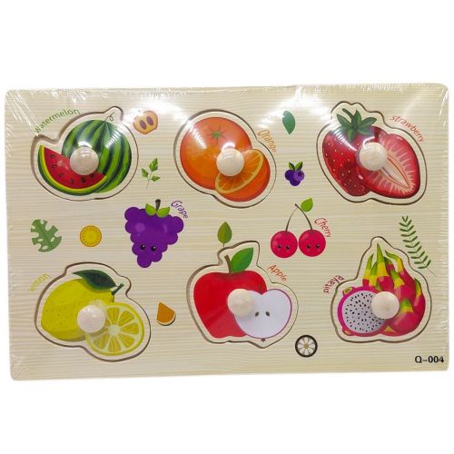 Вкладиші деревʼянні (ФРУКТИ)  мініатюра фото 1