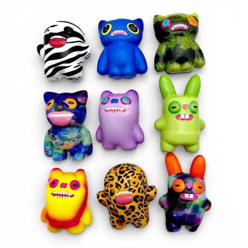 Іграшка антистрес "Сквіш" (мікс видів), 5х9х9см  мініатюра фото 1