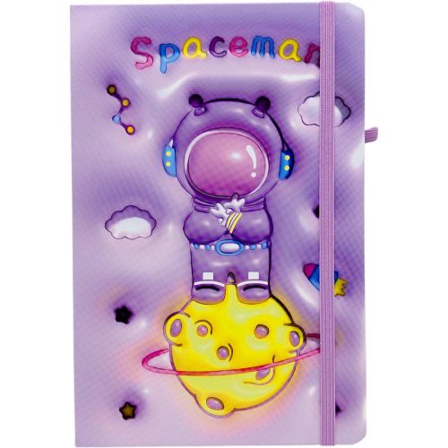 Блокнот "SPACEMAN" тверда обкладинка, А5 (БУЗКОВИЙ)  мініатюра фото 1
