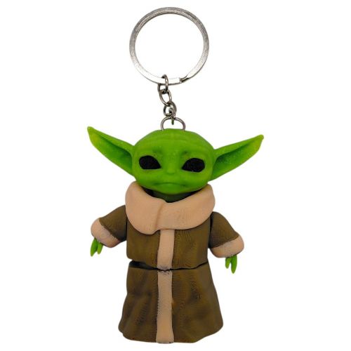 Брелок 3d друк "Бебі Йода"  мініатюра фото 1