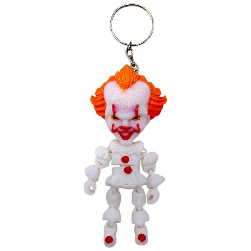 Брелок 3d друк "клоун Пенівайз"  мініатюра фото 1