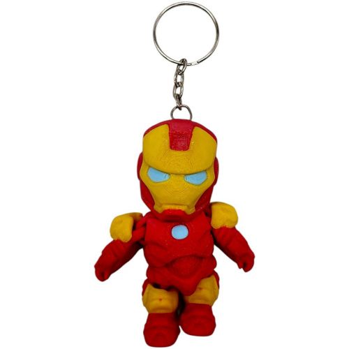 Брелок 3d друк "MARVEL: Залізна людина"  мініатюра фото 1