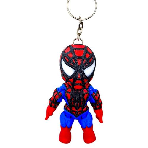 Брелок 3d друк "MARVEL: Людина павук"  мініатюра фото 1