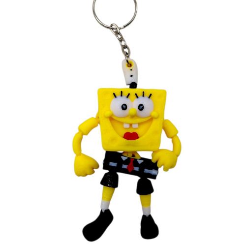 Брелок 3d друк "ГубкаБоб (flexy)"  мініатюра фото 1