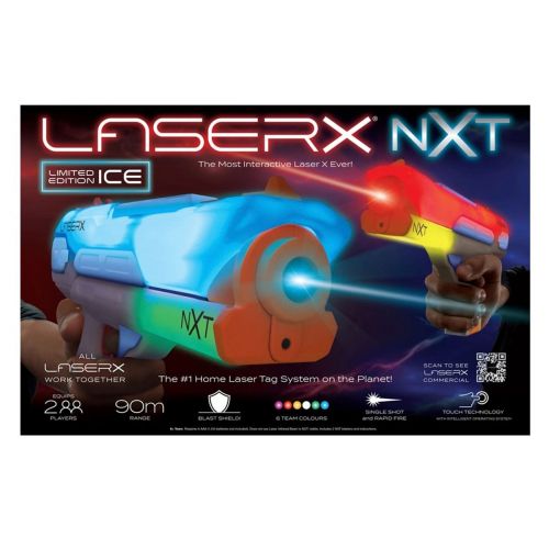 Ігровий набір для лазерних боїв - Laser X NXT для двох гравців  мініатюра фото 1