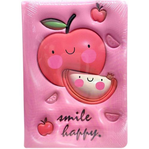 Блокнот 3D Фрукти, формат а5 (ЯБЛУКО)  мініатюра фото 1