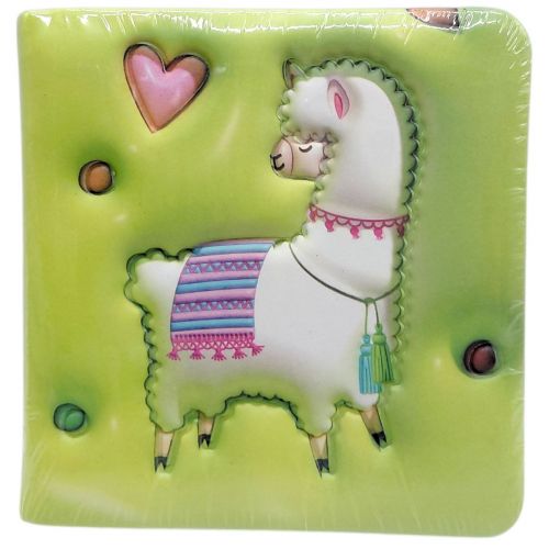 Блокнот 3D 100*95mm Лама (ЗЕЛЕНИЙ)  мініатюра фото 1