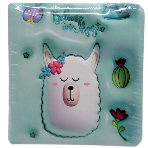 Блокнот 3D 100*95mm Лама (МʼЯТНИЙ)  мініатюра фото 1