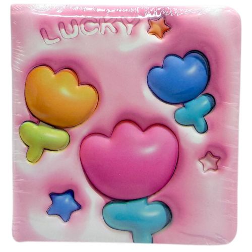 Блокнот 3D 10х9,5 см "Квіти" (РОЖЕВИЙ)  мініатюра фото 1