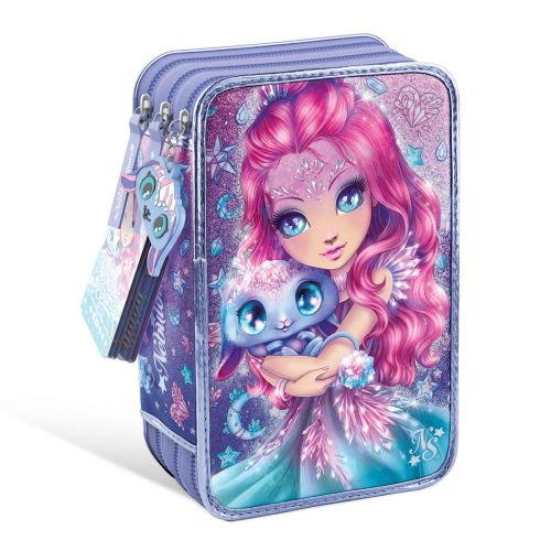 Потрійний пенал з наповненням – Кристалія  мініатюра фото 1