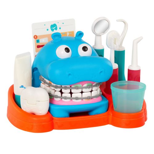 Ігровий набір - Бегемотик у стоматолога  мініатюра фото 1