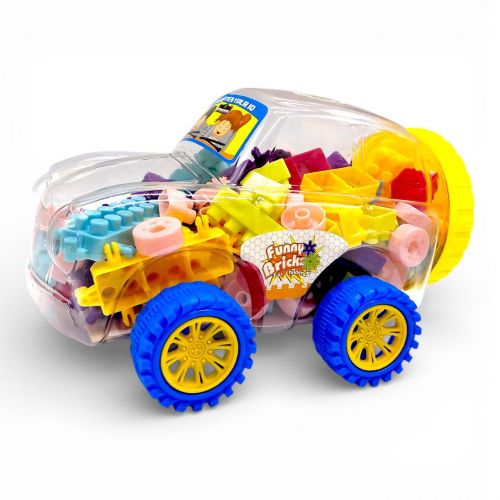 Конструктор "Машинка" 128 дет (22,2*15,5*13) см  мініатюра фото 1