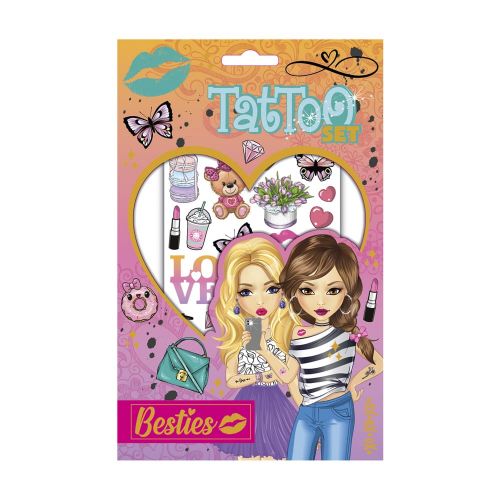 Besties Набір наліпок на тіло Fashion (2 аркуші), арт.  961009  мініатюра фото 1