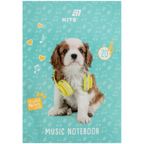 Зошит для нот А4, 20 л, SP  мініатюра фото 1