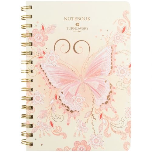 Блокнот на спіралі тв.  об. ,  А5,  80 арк, кл, TR, Nat Melody 3  мініатюра фото 1