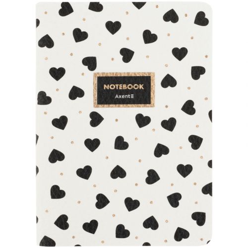 Книга записна  A6,  60 арк.  кл. ,  Black&White  мініатюра фото 1