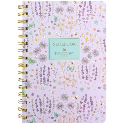 Блокнот на спіралі тв.  об. ,  А5,  80 арк, кл, TR, Morning Dew 2  мініатюра фото 1