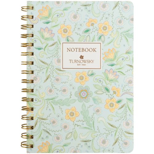 Блокнот на спіралі тв.  об. ,  А5,  80 арк, кл, TR, Nat Melody 2  мініатюра фото 1