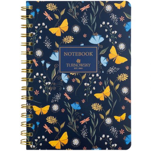 Блокнот на спіралі тв.  об. ,  А5,  80 арк, кл, TR, Secret Garden 3  мініатюра фото 1