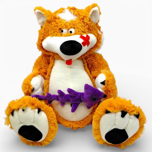 М'яка іграшка "Кіт Кузя" 58 см  мініатюра фото 1