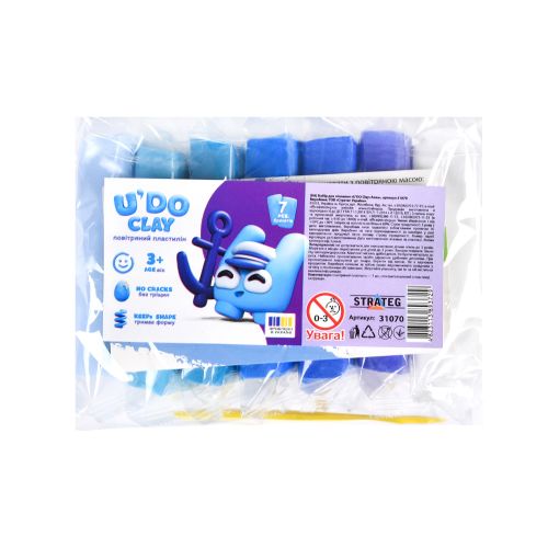 Набір для ліплення "UʼDO Clay: Аква"  мініатюра фото 1