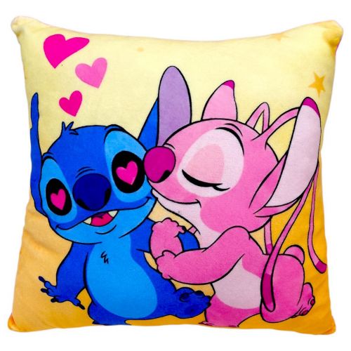 Подушка з принтом "Стіч" 30х30 см  мініатюра фото 1