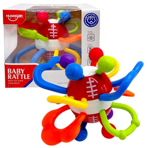 Брязкальце "Розвиваючий мʼяч" для малюків  мініатюра фото 1