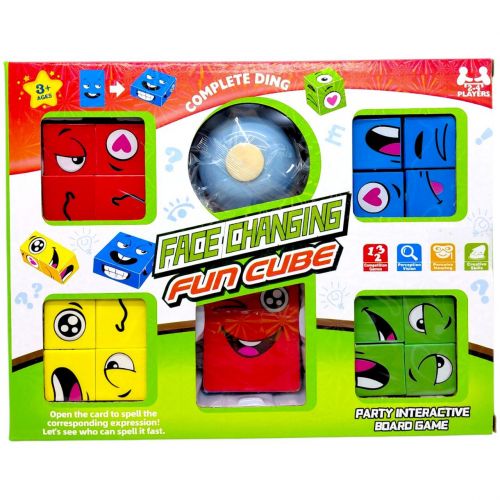 Настільна гра "Емоції.  Смайлики" (2-4 гравці)  мініатюра фото 1