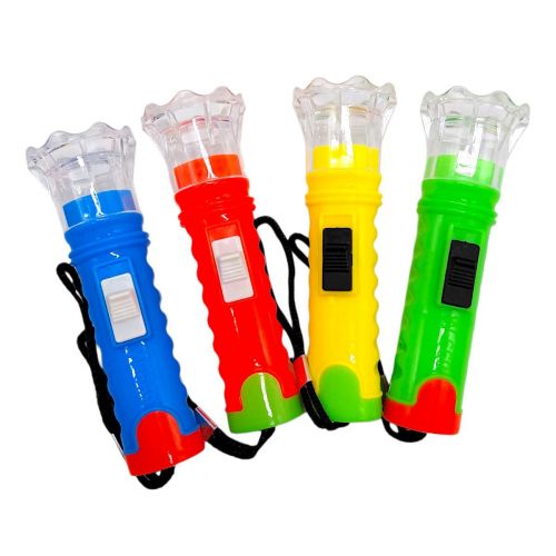 Брелок ліхтарик квітка гостра різнокольорова 9 см  мініатюра фото 1